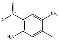 2-甲基-5-硝基对苯二胺, 25917-89-9, 结构式