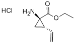 (1R,2S)-1-氨基-2-乙烯基-环丙羧酸乙酯盐酸盐(1:1),259214-56-7,结构式