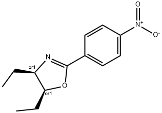 2-Oxazoline, 4,5-diethyl-2-(p-nitrophenyl)-, cis-,25943-08-2,结构式