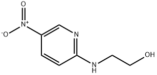 2-[(5-硝基-2-吡啶基)氨基]乙醇, 25948-12-3, 结构式