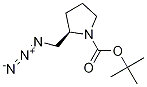 (R)-2-(叠氮甲基)-1-叔丁氧羰基-吡咯烷,259537-91-2,结构式