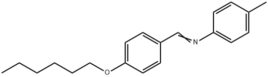 p-Hexyloxybenzylidenep-Toluidine,25959-51-7,结构式