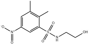 N-(2-hydroxyethyl)-2,3-xylenesulphonamide ,25959-70-0,结构式