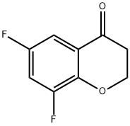 6,8-Difluorochroman-4-one Structure