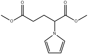 2-(1H-吡咯-1-基)戊二酸二甲酯, 259655-31-7, 结构式