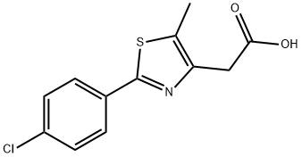 [2-(4-Chlorophenyl)-5-methyl-1,3-thiazol-4-yl]acetic acid|2-(2-(4-氯苯基)-5-甲基噻唑-4-基)乙酸