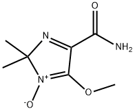 2H-Imidazole-4-carboxamide,5-methoxy-2,2-dimethyl-,1-oxide(9CI) Structure