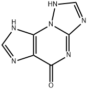 1H-[1,2,4]Triazolo[5,1-b]purin-5(6H)-one  (9CI) 结构式