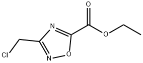 3-(氯甲基)-1,2,4-恶二唑-5-甲酸乙酯, 25977-19-9, 结构式