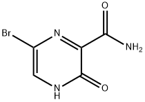 6-bromo-3-hydroxypyrazine-2-carboxamide Structure