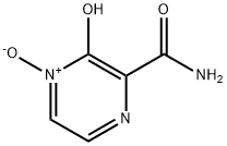 Pyrazinecarboxamide, 3-hydroxy-, 4-oxide (9CI) Structure