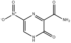 2-PyrazinecarboxaMide, 6-nitro-3,4-dihydro-3-oxo- 化学構造式
