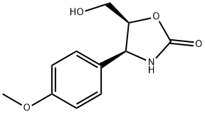 2-OXAZOLIDINONE, 5-(HYDROXYMETHYL)-4-(4-METHOXYPHENYL)-, (4S,5S)-|