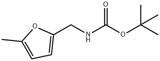 Carbamic acid, [(5-methyl-2-furanyl)methyl]-, 1,1-dimethylethyl ester (9CI) 结构式