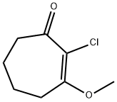 2-Cyclohepten-1-one,  2-chloro-3-methoxy-|