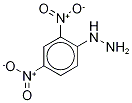 2,4-Dinitrophenylhydrazine-d3 结构式