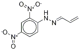 Acrolein 2,4-Dinitrophenylhydrazone-d3 Structure