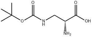 3-[[叔丁氧羰基]氨基]-D-丙氨酸,259825-43-9,结构式