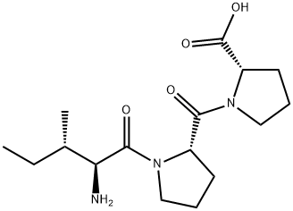 H-ILE-PRO-PRO-OH,26001-32-1,结构式