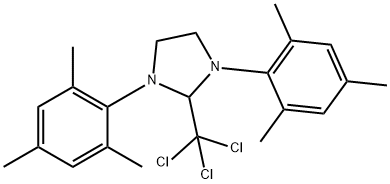 1,3-Bis(2,4,6-trimethylphenyl)-2-(trichloromethyl)imidazolidine Structure