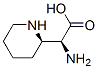 2-Piperidineaceticacid,alpha-amino-,(alphaS,2R)-(9CI) 结构式