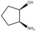 Cyclopentanol,2-amino-,(1R,2S)-(9CI) Structure