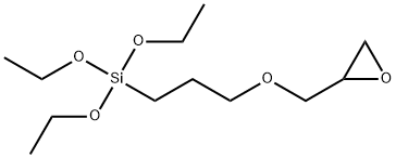 3-缩水甘油醚氧基丙基三乙氧基硅烷,2602-34-8,结构式