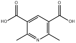 2,6-二甲基-3,5-吡啶二羧酸, 2602-36-0, 结构式