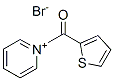 N-(2-噻吩羰甲基)溴化吡啶, 26031-47-0, 结构式