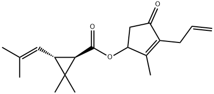S-BIOALLETHRIN 化学構造式