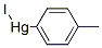 Iodo(p-tolyl)mercury(II) 结构式