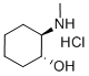 TRANS-2-METHYLAMINO-CYCLOHEXANOL HYDROCHLORIDE Struktur