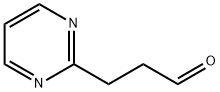2-Pyrimidinepropanal (9CI) Structure