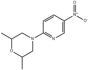 2,6-甲基-4-(5-硝基吡啶-2-基)吗啉, 260447-04-9, 结构式