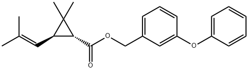 26046-85-5 (1R)-2β-(2-メチル-1-プロペニル)-3,3-ジメチルシクロプロパン-1α-カルボン酸3-(フェノキシ)ベンジル