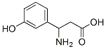 丙酸,3-氨基-3-(3-羟苯基)- 结构式