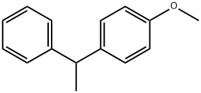 1-甲氧基-4-(1-苯乙基)苯, 2605-18-7, 结构式
