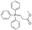 甲氧甲酰基亚乙基三苯基膦	, 2605-67-7, 结构式