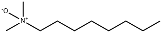 N,N-DIMETHYLOCTYLAMINE-N-OXIDE Struktur