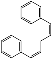 1,5-DIPHENYLPENTA-1,4-DIENE 化学構造式