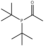 Acetylbis(1,1-dimethylethyl)phosphine 结构式