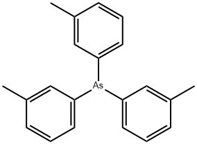 TRIS(3-METHYLPHENYL)ARSINE Struktur
