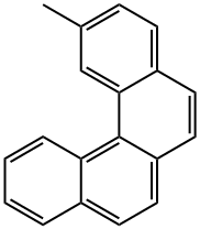 2-Methyl-3,4-benzophenanthrene Structure
