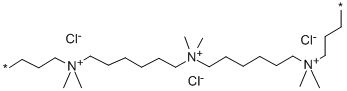 Poly(diallyldimethylammonium chloride) Struktur