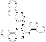 １ニトロソ２ナフトルコバルト 化学構造式