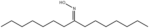 ペンタデカン-8-オンオキシム 化学構造式