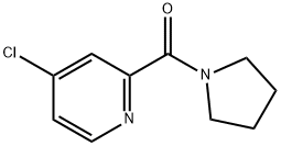 4-氯-2-(吡咯烷-1-羰基)吡啶,260783-12-8,结构式