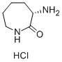 3-氨基六氢-2H-氮杂卓-2-酮盐酸盐, 26081-07-2, 结构式