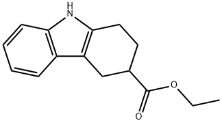 1H-Carbazole-3-carboxylicacid, 2,3,4,9-tetrahydro-, ethyl ester Structure