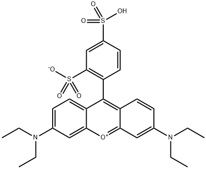 磺酰罗丹明B,SRB,2609-88-3,结构式